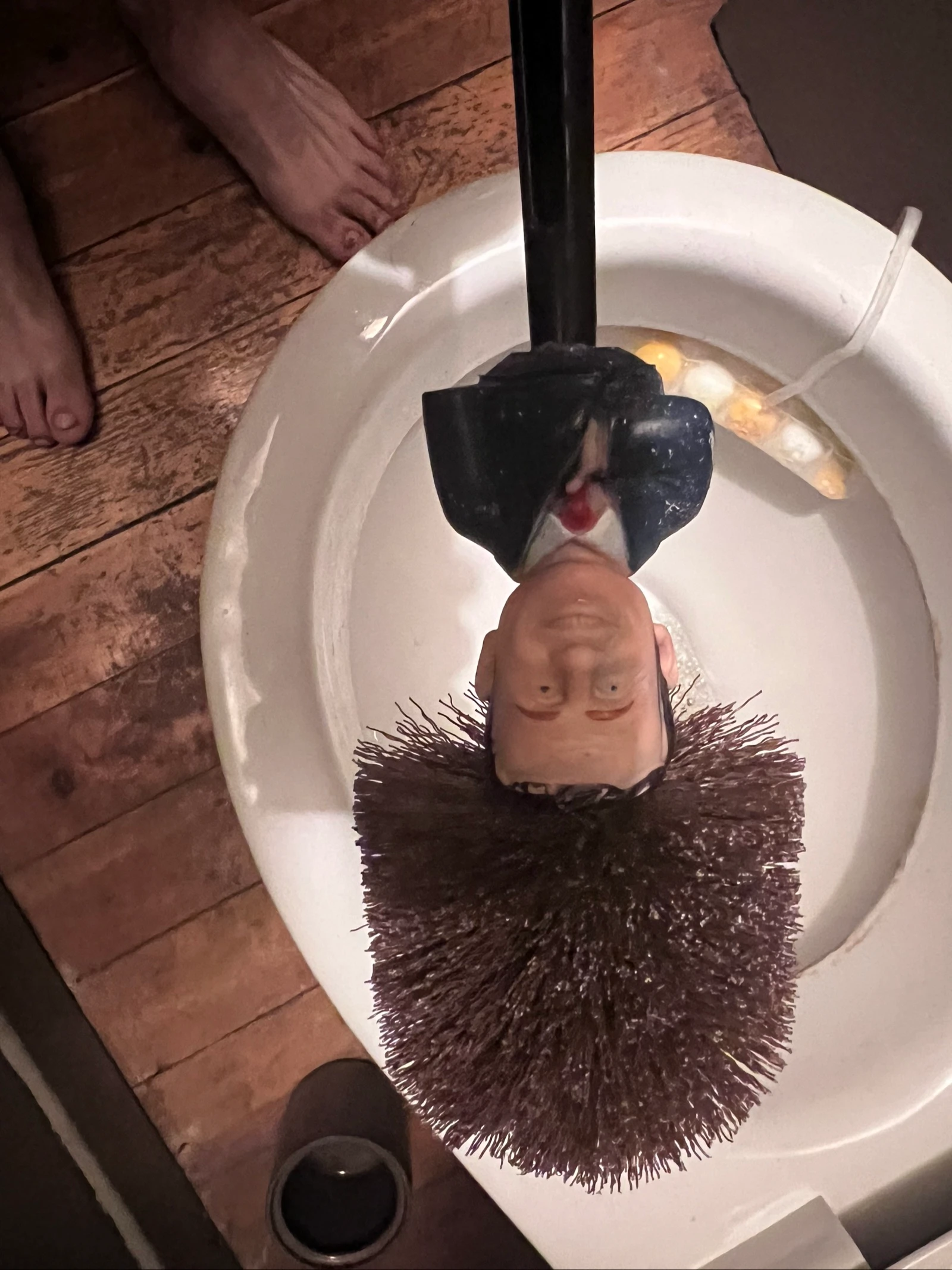 Unusual toilet brush "President" - Decorative item or humorous gift – photo 4